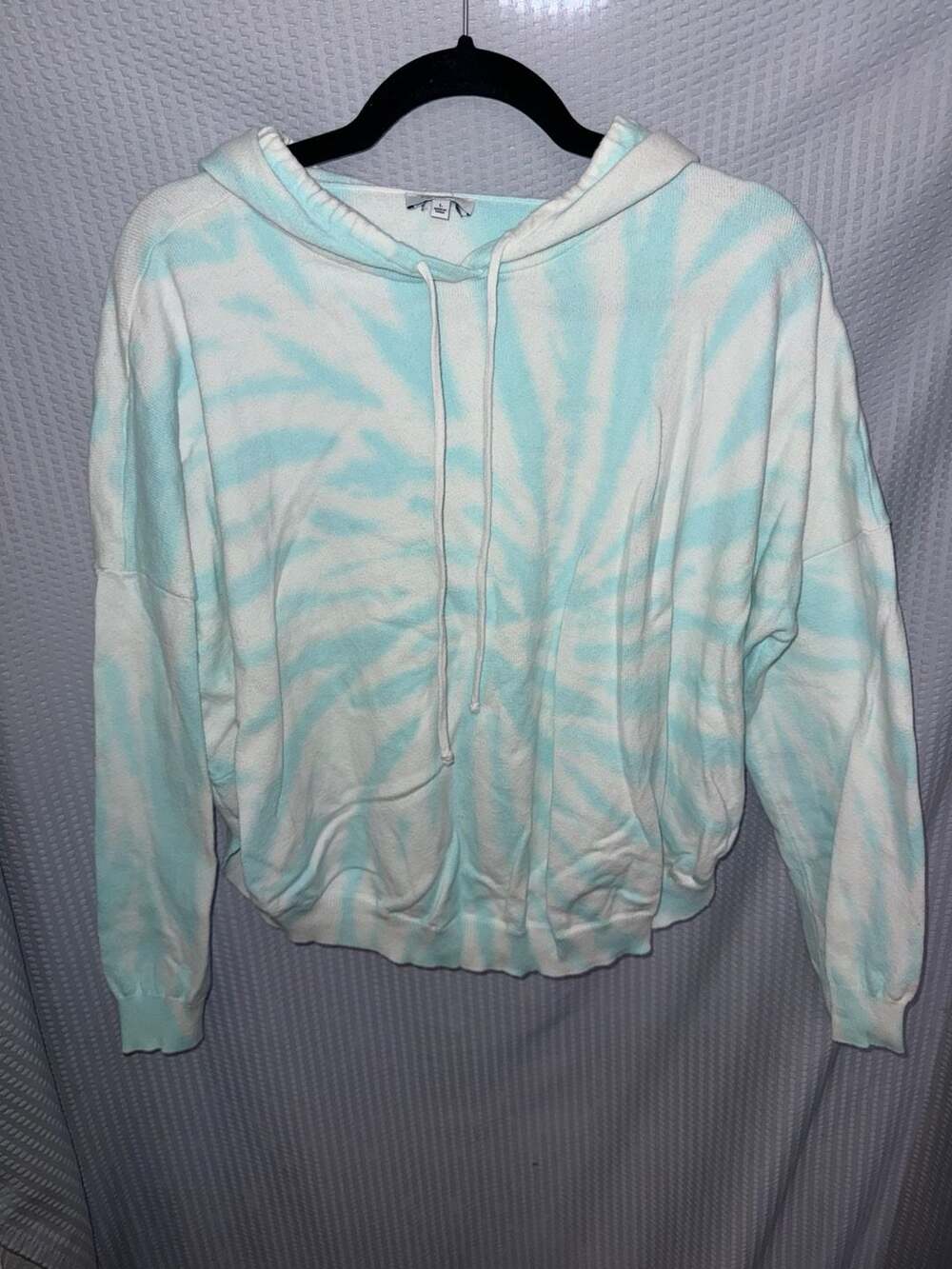 Cabana by Crown & Ivy Tie Dye Knit Hoodie Size L